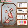 Kit de Material para Bandeja de Chá Esmaltada DIY Cloisonné Acessórios para Atividade de Oficina da Empresa Ornamentos de Pintura Esmaltada Feitos à Mão