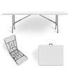 Mesa Plegable Mesa de Puesto Mesa Simple Puesto Mesa Plegable Escritorio para el Hogar Exterior Moderna Simple Moldeo por Soplado