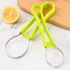 Fábrica de Yangjiang ferramenta três em um para fazer bolinhas de fruta separador de aço inoxidável faca de escultura prato três peças concha