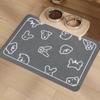 Alfombrilla Simple de Barro de Diatomeas para Perros Alfombrilla de Baño para el Hogar Alfombrilla Absorbente de Agua para Inodoro de Mascotas Felpudo para la Entrada Felpudo para la Entrada