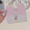 Colección de Pendientes de Hueso de Titanio Estilo Coreano, Pendientes de Lujo Ligero con Lazo para Mujer, Accesorios Sencillos para Orejas con Pasador de Plata S925
