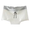 Ropa interior para mujer, Algodón puro, Algodón para niñas Grado 10A Entrepierna antibacteriana, Calzoncillos boxer simples tipo oreja de hongo, finos, amigables con la piel de mujer, para todas las estaciones