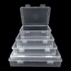 Caja Vacía Transparente Cuadrada para Mascarilla Caja de Almacenamiento de Tapones para los Oídos de Plástico Caja Antipolvo Juego de Caja de Exhibición de Muestras de Herramientas