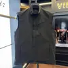 Moda Casual Otoño Hombre Versátil Alta Calidad Chaleco Color Sólido Cuello Alto Cremallera Simple Chaleco Nuevo 2026