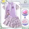 2026 Verano Nuevo Kpop Grupo de Chicas Cazadoras de Demonios Traje de Baño Elegante Infantil Conservador de Dos Piezas con Falda Floral Moderno