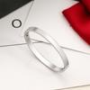 Pulseira de aço inoxidável para meninas de alta qualidade, galvanizada, nicho feminino, não desbota, aço titânio Taigang, joias, joias atacado