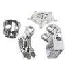 Procesamiento de Piezas de Cinco Ejes para Componentes de Robot Humanoide, Procesamiento CNC de Aleación de Aluminio, Procesamiento de Piezas de Aluminio de Cuatro Ejes