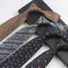 Corbata de Hombre de Negocios Patrón de Vestir Profesional Traje Curry Caballero Reunión Alta Densidad 8cm Corbata Anudada a Mano