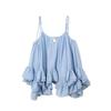 Estilo Coreano Suave Primeiro Amor Regata Feminina Verão Saia para Fotos Estilo Floresta Nicho Fofo Vestido A-Line