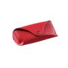 Estuche para Gafas de Sol Hecho a Mano E88 para Mujer, Estuche Rojo para Gafas de Sol de Estudiante, Ligero y Portátil para Guardar Gafas para Miopía
