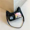 Transfronterizo 2026 Nuevo Transparente Versátil Moderno Lazo Verano Gama Alta Hombro Cruzado Bolso Dumpling para Mujer