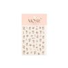 Calcomanías para Uñas Arte de Uñas Calcomanías 5D en Relieve Tulipán Conejito Vintage Huecas Estéreo Decoraciones