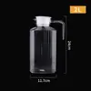 Jarra de plástico premium para café frío, jarra para jugos, jarra comercial, jarra para restaurante y bar, irrompible, tetera y hervidor de agua para cocina doméstica