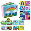 Placa de Atividades de Veado em Feltro, Livro Silencioso 3D de Educação Infantil para Bebês e Crianças Pequenas, Livro de Atividades Quente de Vendas Transfronteiriças na Amazon