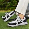 Zapatos de Golf para Hombre y Mujer Pareja Cómodos Impermeables Antideslizantes Resistentes al Desgaste Tenis Casuales Hombre y Mujer Tenis Profesionales para Exteriores