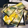 Bufanda de Polka Dots Estilo Francés Cinta de Tinta Estilo Retro Lazo para Bolso Bufanda Decorativa Bufanda Pequeña Larga para el Cabello Bufanda Fina Estrecha Nueva para Mujer