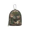 Mochila mini personalizada estilo fanático militar, bolsa de llaves para colgar en la cintura multiusos, bolsa de almacenamiento para cambio y artículos varios, colgante decorativo