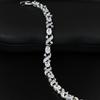 Pulsera de Zirconia Chapada en Oro para Mujer, Dulce Regalo de Cumpleaños, Joyería de Comercio Exterior, Regalo del Día de la Madre