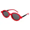 Gafas de Sol Infantiles Coreanas con Montura Ovalada Estilo Lujo Ligero Retro Anti-UV para Exteriores 131 Rt098