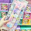 Celebridade da Internet Fofa Sanrio Moinho de Vento Giratório Desenho Animado Presilha de Cabelo Infantil para Alunos do Ensino Fundamental, Presilha para Franja, Grampo de Cabelo