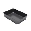 Molde para Pastel Tiramisú Tradicional de 10 pulgadas para el Hogar Rectangular de Acero al Carbono Antiadherente Molde para Hornear Pan