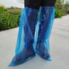 Cubrezapatos desechables alargados y engrosados de plástico PE, cubrezapatos protectores de lluvia para cría, de longitud media, para exteriores, para deriva, venta al por mayor