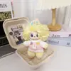 Conjunto de ropa para muñeca Labubu de barbería vintage, compatible con muñecas Labubu de 1ª, 2ª y 3ª generación, incluye sudaderas y overoles de repuesto