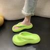 Zapatillas de Moda Nuevas Sensación Suela Gruesa Ropa Exterior Sandalias de Tacón Alto para Mujer para Verano Playa al Aire Libre Zapatos de Suela Gruesa