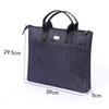 Bolso de Mano para Negocios, Bolso Grueso para Portátil, Bolso para Documentos con Logo Personalizado, Maletín Xuelisi de Tela Oxford Impermeable