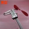 Ctfy18041 Lâmina de Ventilador Dianteira de Carro Vermelho Lâmina de Ventilador Aerodinâmica de Carro Lâmina de Ventilador Aerodinâmica de Aeronave Produção Pequena