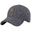 Boné de Baseball com Bico de Pato, Quente para Homens, Forrado com Lã, Espessado, à Prova de Frio, à Prova de Vento, com Proteção para Orelhas, para Viagens ao Ar Livre e Lazer