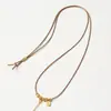 Cordón para colgante tejido a mano, cordón de collar simple, cordón para colgante de jade y ágata, cordón para cuello de Buda de ámbar, venta al por mayor desde SiHui