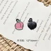 Colgante Ins Naranja Plátano Piña Lichi Durian para Pulsera Collar Hecho a Mano DIY Cadena de Teléfono Móvil con Cuentas Accesorios