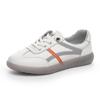 Sapatos Brancos para Mulheres no Outono de 2023 Novos Couro Genuíno Sapatos com Solado Tbottomon Estilo Coreano Versátil Sapatos Casuais Solado Macio Antiderrapante Sapatos Baixos