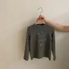 Camiseta base casual estilo coreano para niñas, chaleco simple, nuevo conjunto versátil y elegante de tres piezas para otoño 2026 con pantalones de volantes