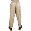 Calça Masculina de Poliéster Wide Leg com Bolsos Estilo Cross-Border, Roupa Masculina de Corte Amplo Atacado em Estoque