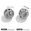 Aço Inoxidável Banhado a Ouro 18K Irregular Forma Especial Perfurado Contas DIY Pulseira Colar Brincos Acessórios de Joias Atacado