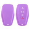 Adecuado para Estuche de Llave Geely Binyue Estuche de Llave Binrui Adecuado para Emgrand GS GL Estuche de Silicona Estuche Protector Inteligente para 4 Llaves