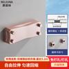 Tendedero retráctil invisible sin perforaciones para baño y balcón, tendedero de doble línea, tendedero retráctil doméstico para interiores