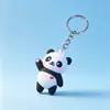 Chaveiro Desenho Panda Tesouro Nacional Fofo Pingente Brincalhão para Bolsa Panda Pingente de Promoção Local Pequeno Presente Venda por Atacado