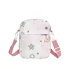 Nova Bolsa Transversal Pequena Estampa de Estrela Nylon Bolsa para Esportes ao Ar Livre Mochila Pequena Casual da Moda Personalidade Bolsa de Ombro