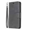 Adecuado para Iphone11 Funda de Cuero con Patrón de Oveja 13Promax Tarjetero Lanyard Funda de Cuero 6S/7 Funda de Teléfono Tipo Libro