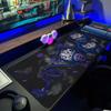 Alfombrilla de Ratón Grande Anime Alfombrilla para Teclado de Computadora Huevo Dharma Tumbler Alfombrilla de Ratón Juego para Hombres y Mujeres Deportes Eléctricos