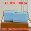 El nuevo bolso de piel de vaca charol de Yangshulin es un bolso de hombro de cadena retro clásico, bolso de axila, artículo de moda popular de comercio exterior