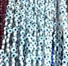 Contas soltas de vidro mil flores coloridas Contas redondas chatas Olho de Diabo acessórios para pulseira de joias diy colar fornecimento de fábrica no atacado