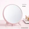 Espejo de mano redondo pequeño, espejo de viaje, espejo de bolsillo plegable de escritorio portátil para maquillaje, venta al por mayor
