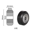Accesorios para Impresora 3D Rueda Pasiva Polea de Plástico Máquina de Grabado Perfil de Aluminio 20 Rueda Grande de Pom Rueda Pequeña Rueda Tipo V