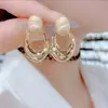 Acessórios de Orelha em Alta no Tiktok Estilo Ano Novo Brincos Vermelhos Personalizados Brincos da Moda Versáteis Tachos de Orelha Ganchos de Orelha Presilhas de Orelha para Mulheres