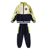 Uniformes de Jardín de Infancia 2026, Ropa Deportiva de Primavera y Otoño, Uniformes de Clase Estilo Academia para Niños, Conjunto de Uniformes Escolares para Estudiantes de Primer Grado de Primaria y Secundaria