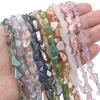 Vidro pedra britada diy feito à mão pedra britada irregular contas soltas contas vidro colorido capa garrafa dos desejos enchimento arte de unhas